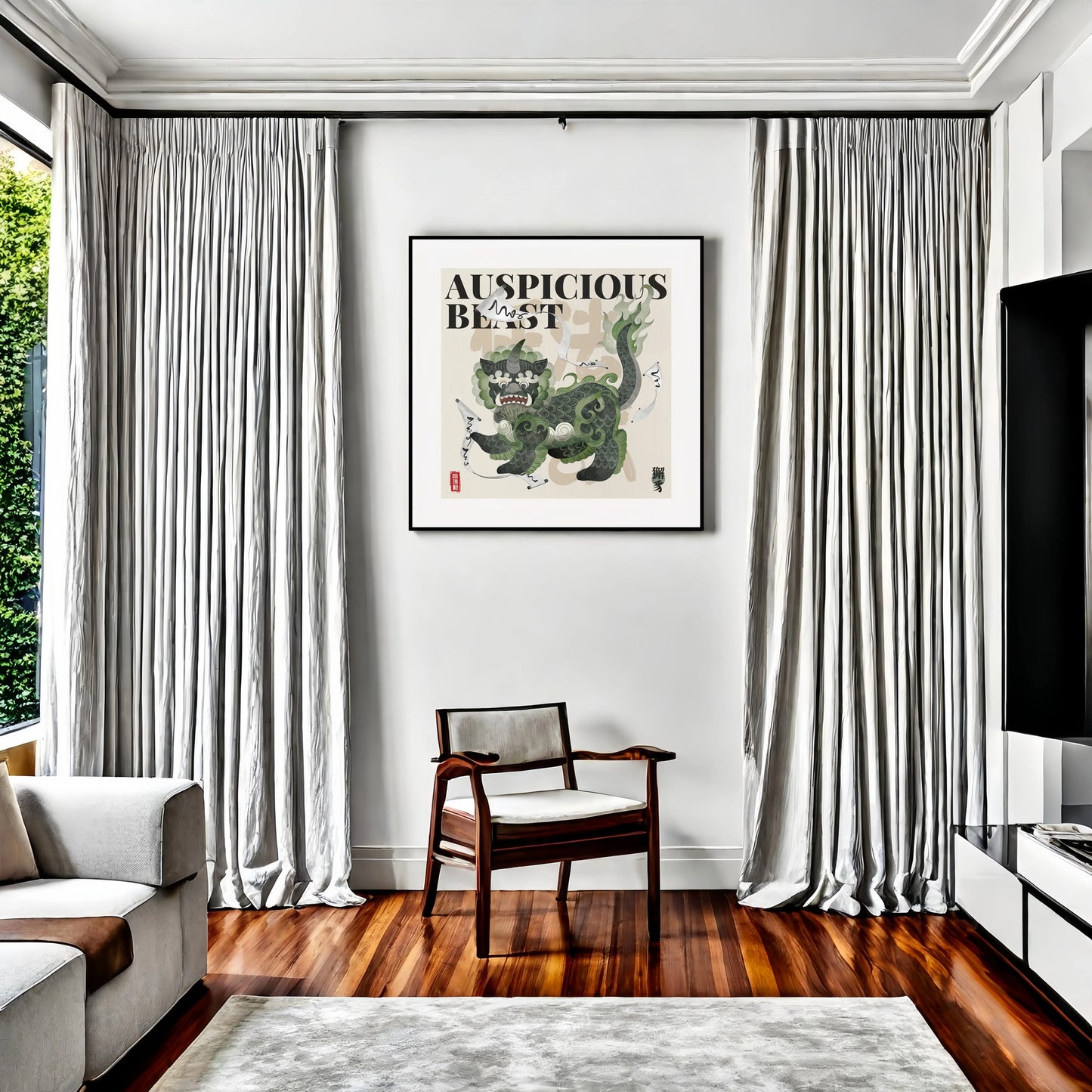 Xiè zhì - Silk Wall Art-60CM*60CM