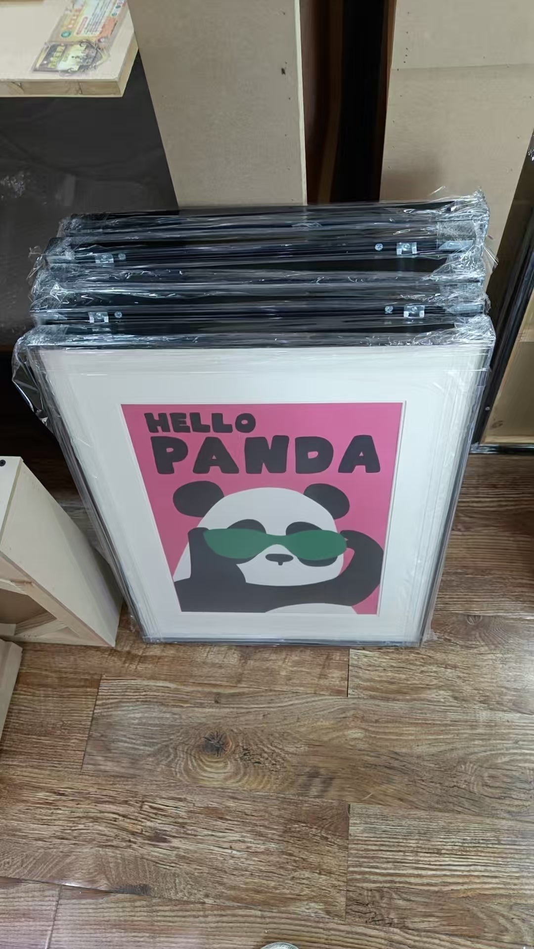 The Cool Panda (Silk Pop Art Illustration)
