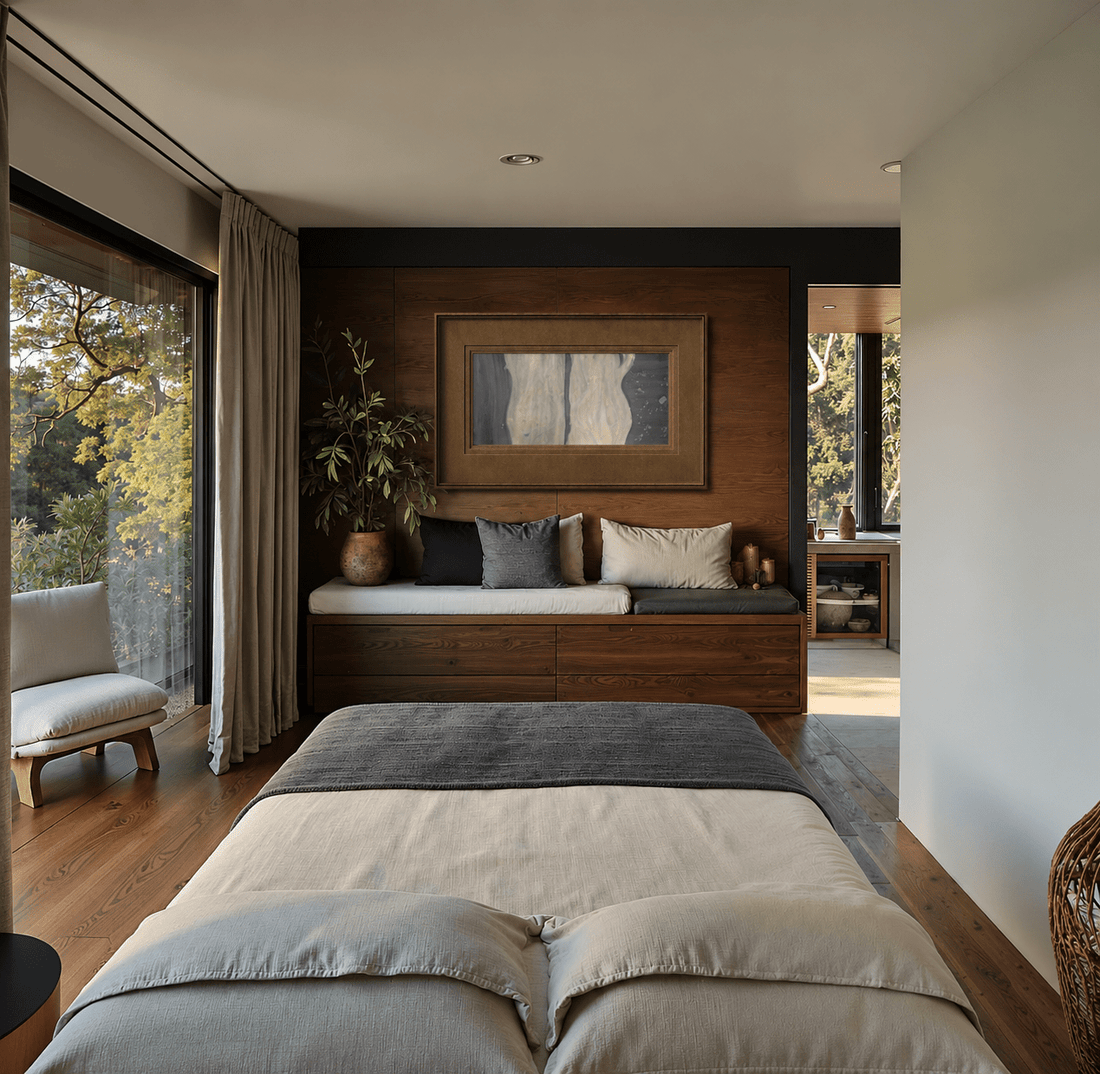 Chinese Ink Painting in Modern Interiors - MAGICBEAR ART