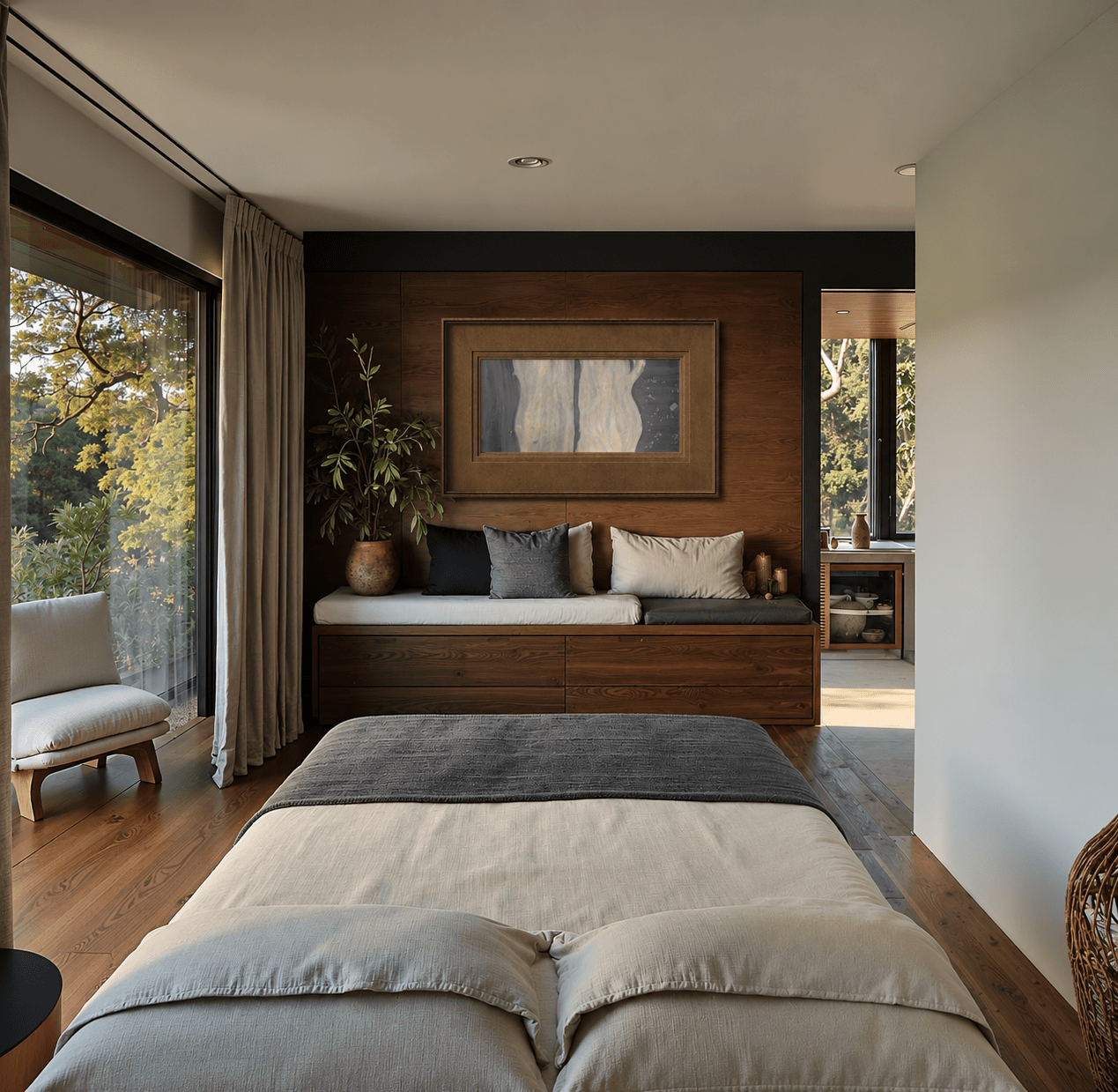 Chinese Ink Painting in Modern Interiors - MAGICBEAR ART