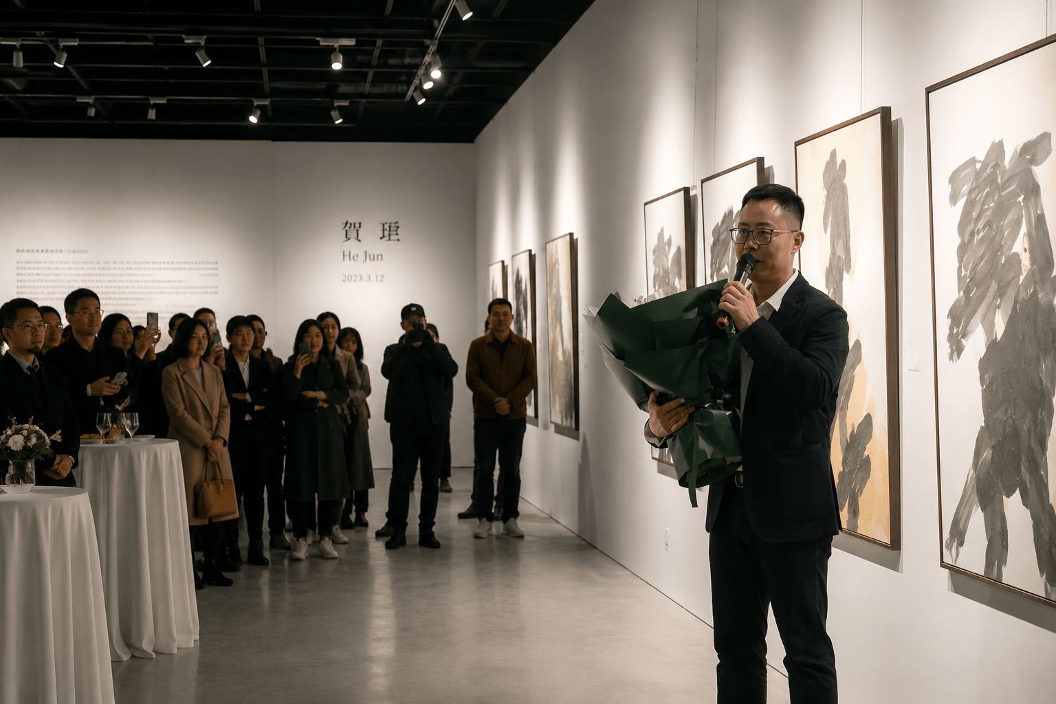 He Jun — When Chinese Ink Begins to Respond to Today's World - MAGICBEAR ART