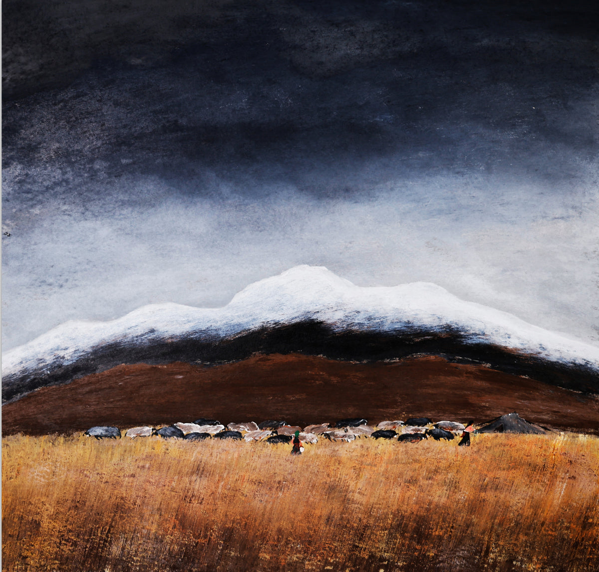 Liu Xiaoning | Oil Painting on Xuan Paper Series· Medium Format