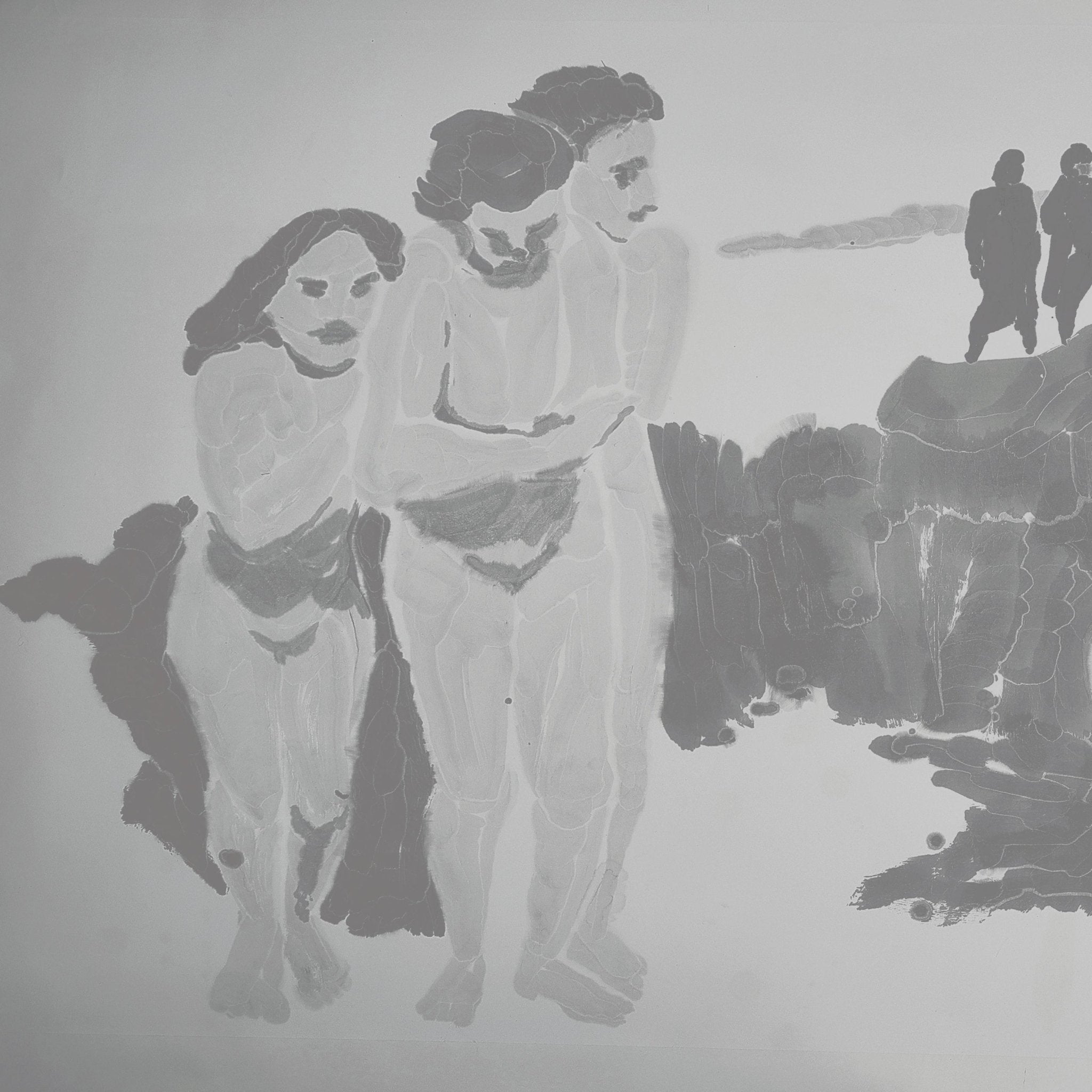 1941 - 97.6'' × 48.8 '' | Original Painting by Chinese Artist | Magic Bear Art