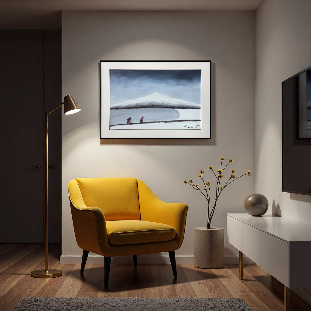 The Pilgrims  — 23.2''×15'' Small Format Oil