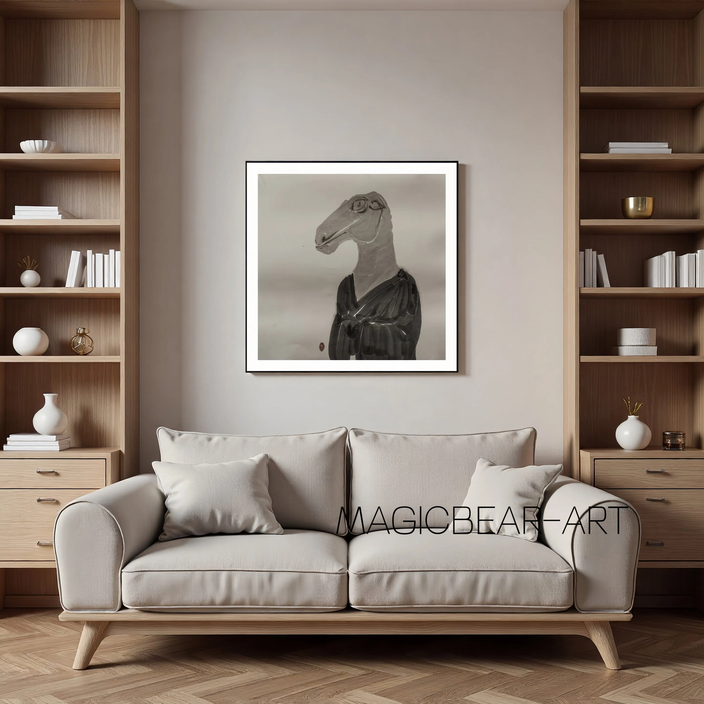 He Jun | Portraits of the Self — Medium Format Contemporary Chinese Ink Painting