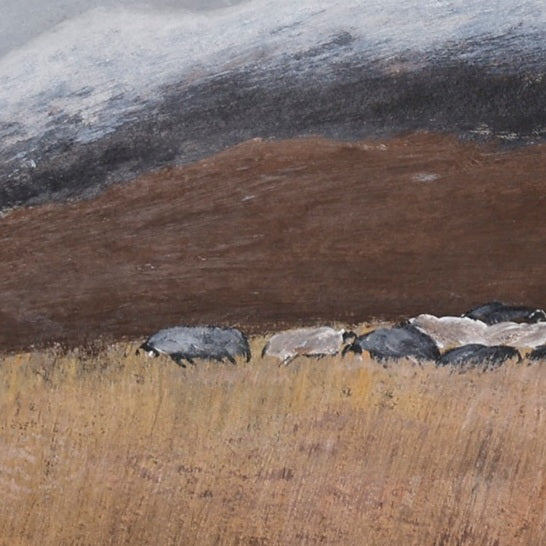 The Gaze Upon Tibet  Series，27.6" × 27.6"