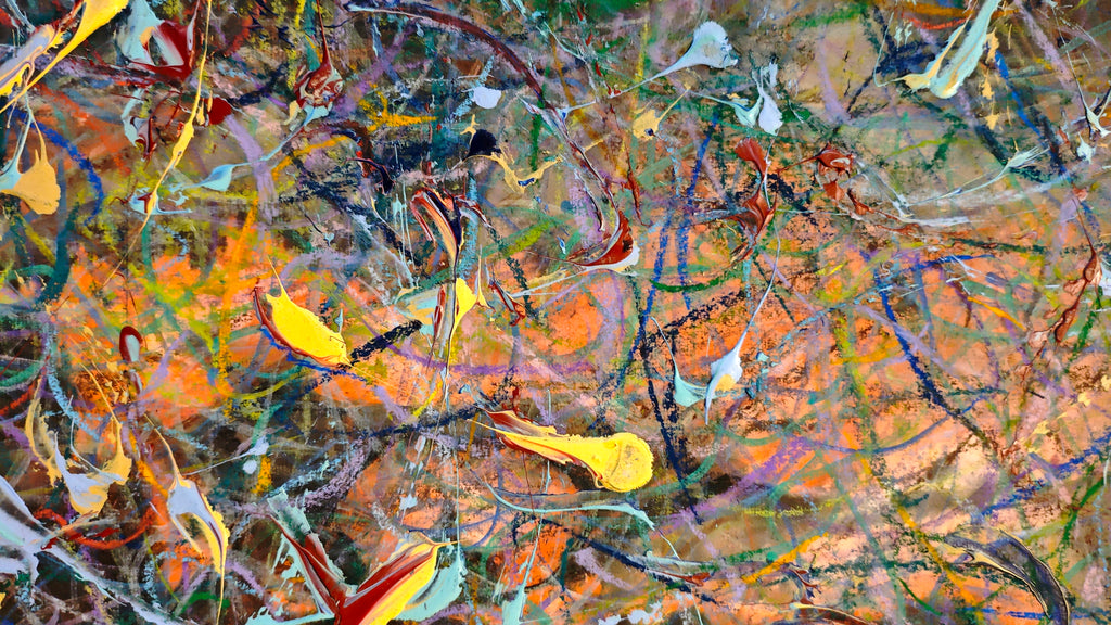 The Density of Thought  | Mixed Media, 26.8" × 26.8"