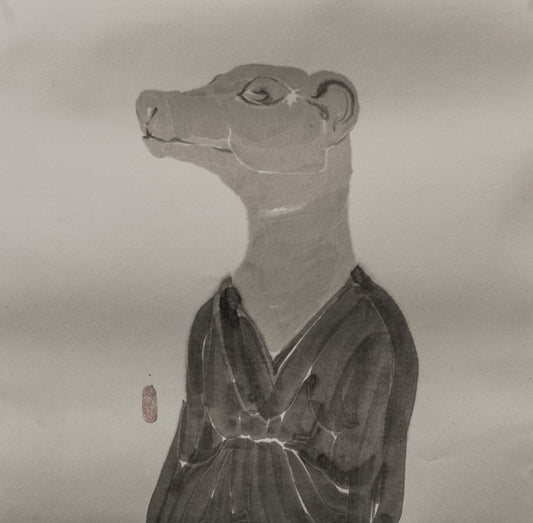 He Jun | Portraits of the Self — Medium Format Contemporary Chinese Ink Painting