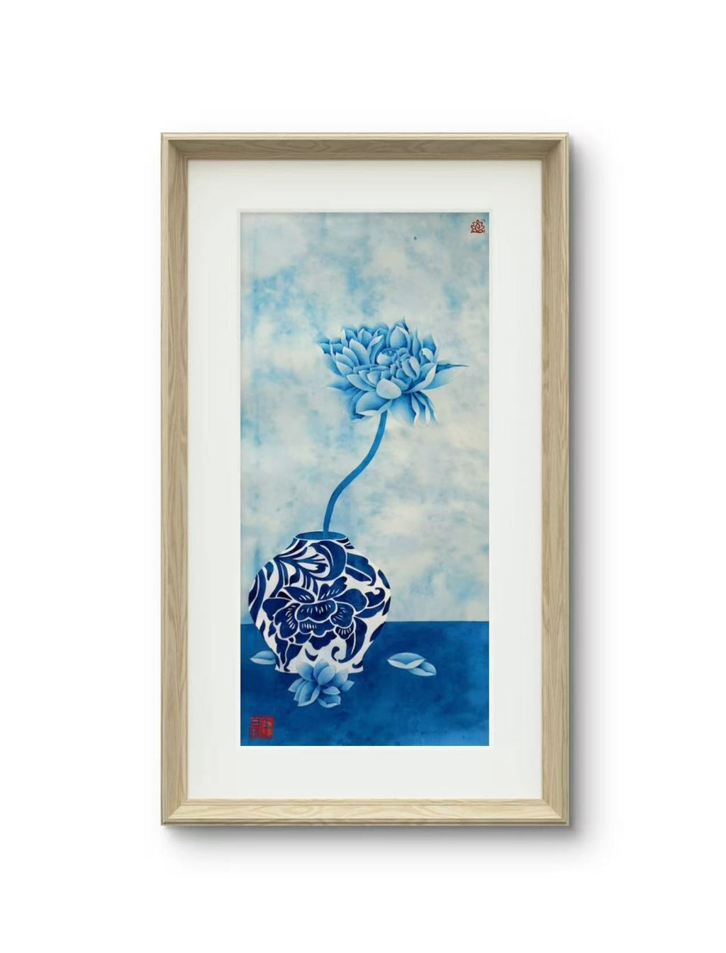 Blue Porcelain Reverie