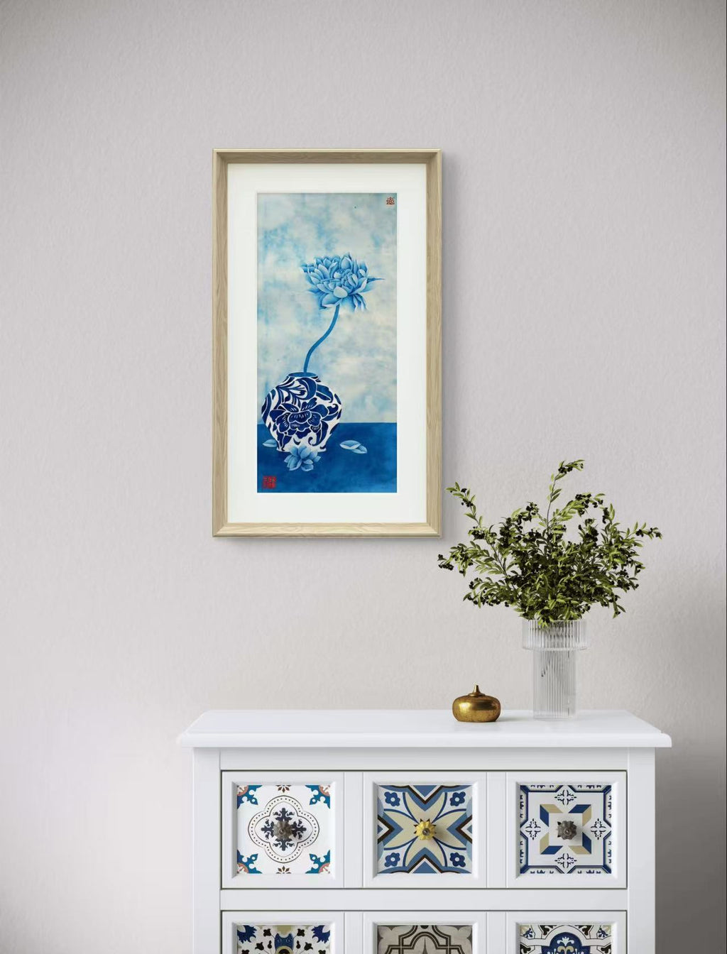 Blue Porcelain Reverie