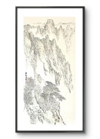 A Thousand Ravines in Splendor - Ink and Color on Xuan Paper 54.3'' × 27.2'' | Chinese Original Painting | Magic Bear Art
