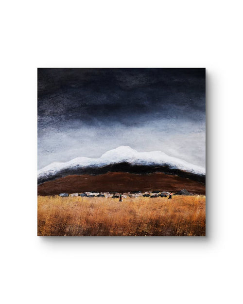 Across the Plateau | Chinese Original Painting | Magic Bear Art