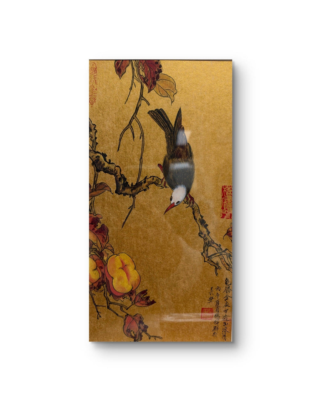 Autumn Songbird | Chinese Original Painting | Magic Bear Art