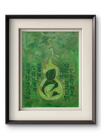 Cold Memory - Acrylic on Canvas 11.8'' × 15.7'' | Chinese Original Painting | Magic Bear Art