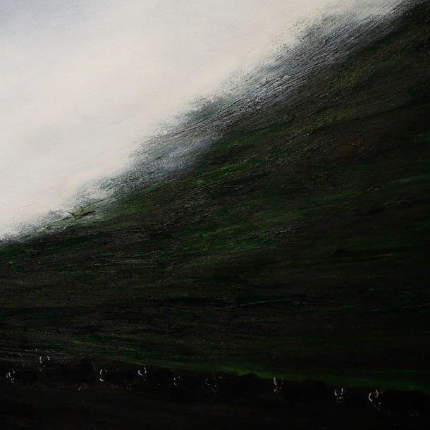 Gaze Upon Tibet Series | Large - Scale 59" × 78.7" | Original Painting by Chinese Artist | Magic Bear Art