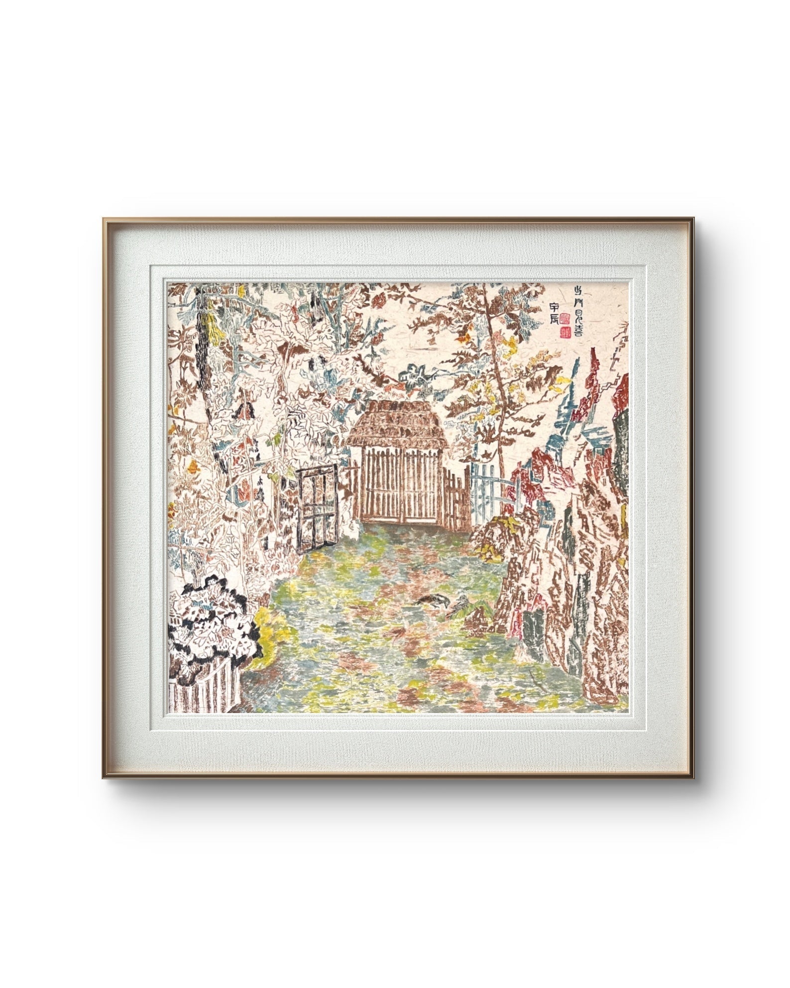 Good Fortune | Chinese Original Painting | Magic Bear Art