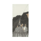 He Jun | Shout - 54.3'' × 26.8'' | Original Painting by Chinese Artist | Magic Bear Art