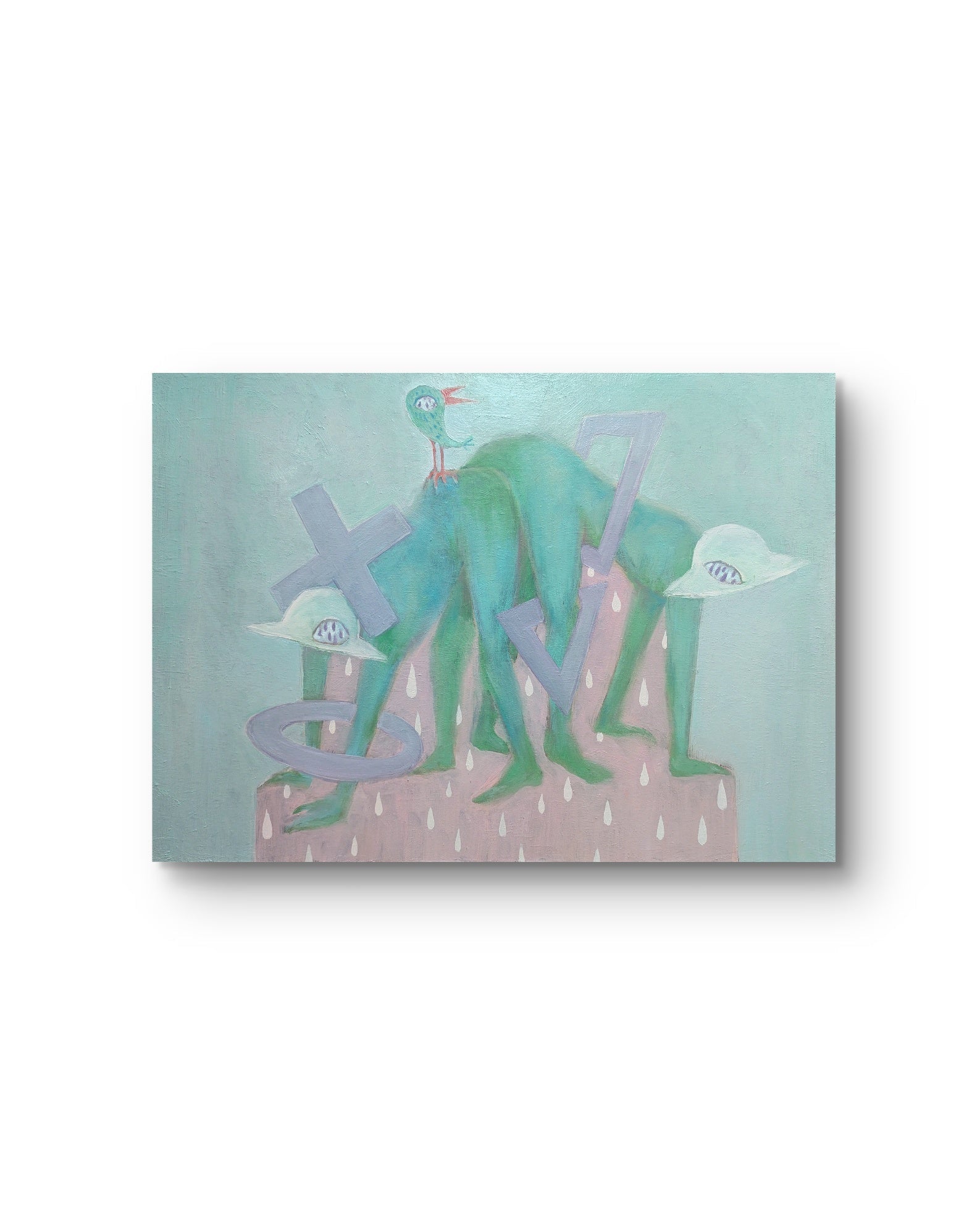 I Saw the Universe | Chinese Original Painting | Magic Bear Art