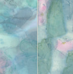 Lotus – Four - Panel Composition Chinese Ink & Color on Paper 55.1'' × 55.1'' | Chinese Original Painting | Magic Bear Art
