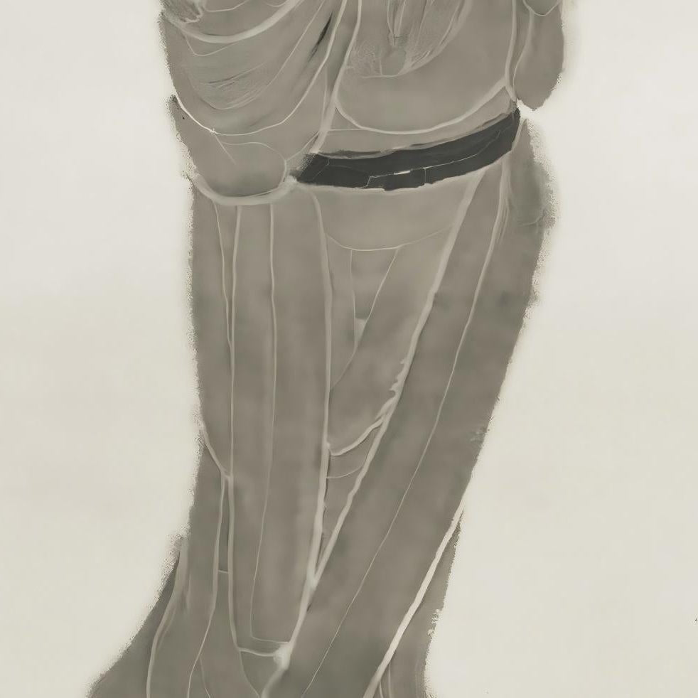 Model - 54.3'' × 26.8'' | Original Painting by Chinese Artist | Magic Bear Art