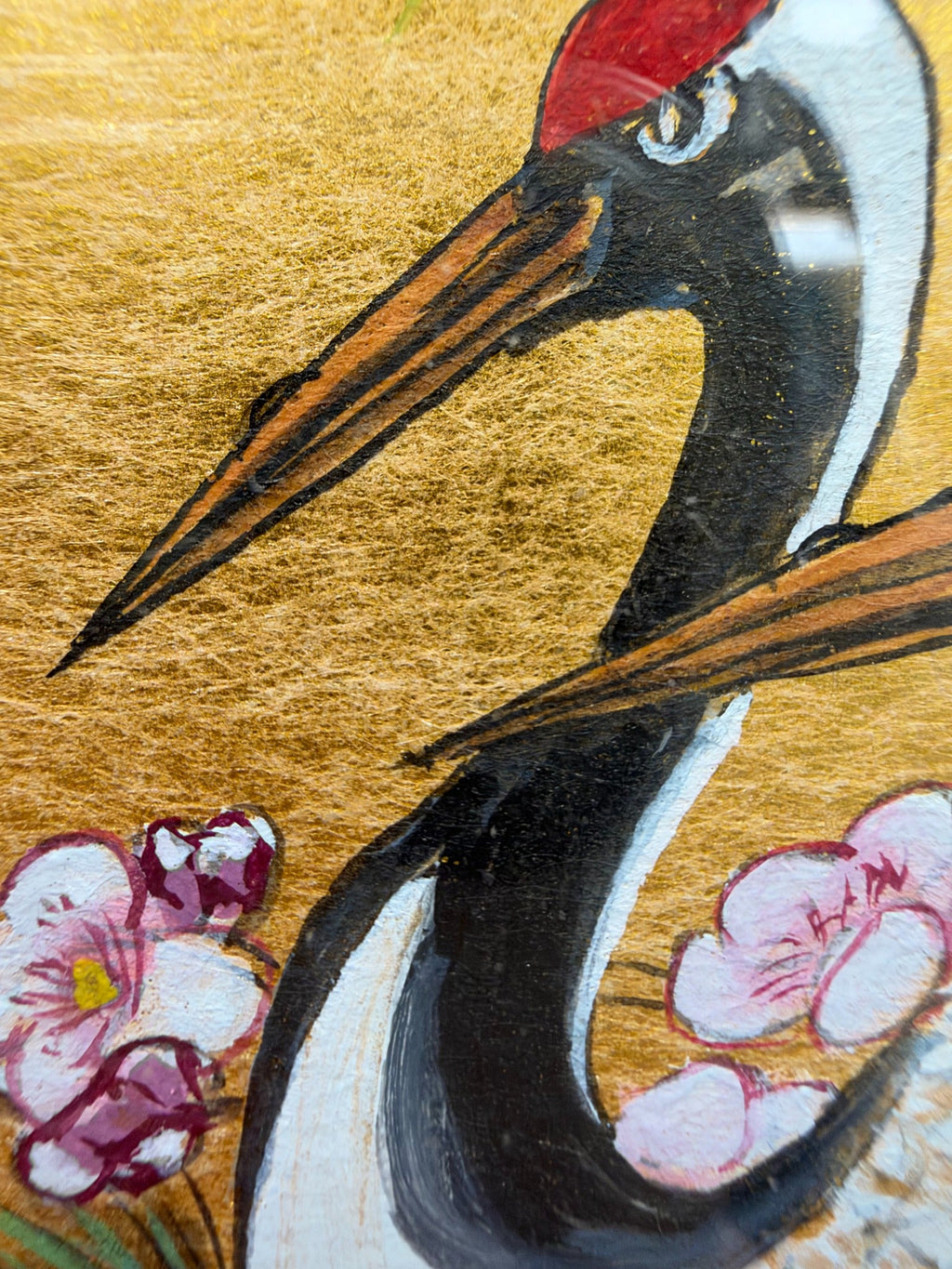 Pines and Cranes of Longevity | Chinese Original Painting | Magic Bear Art