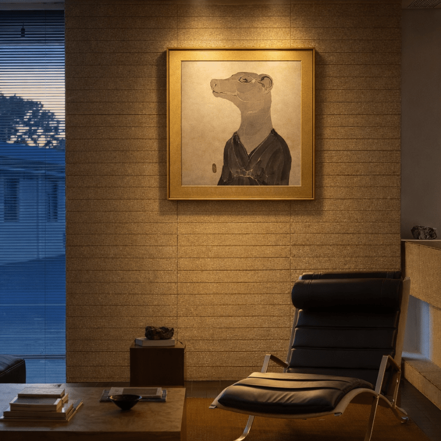 Portraits of the Self Series No.4 - 26.8''× 26.8'' | Original Painting by Chinese Artist | Magic Bear Art