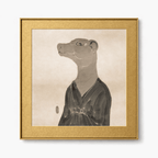 Portraits of the Self Series No.4 - 26.8''× 26.8'' | Original Painting by Chinese Artist | Magic Bear Art