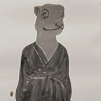 Portraits of the Self Series No.5 - 26.8''× 26.8'' | Original Painting by Chinese Artist | Magic Bear Art