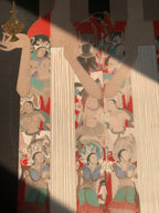 Prayer - Ink and Color on Silk 22.9'' × 30.9'' | Chinese Original Painting | Magic Bear Art