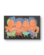 Prologue - Ink and Color on Silk 29.5'' × 21.7'' | Chinese Original Painting | Magic Bear Art