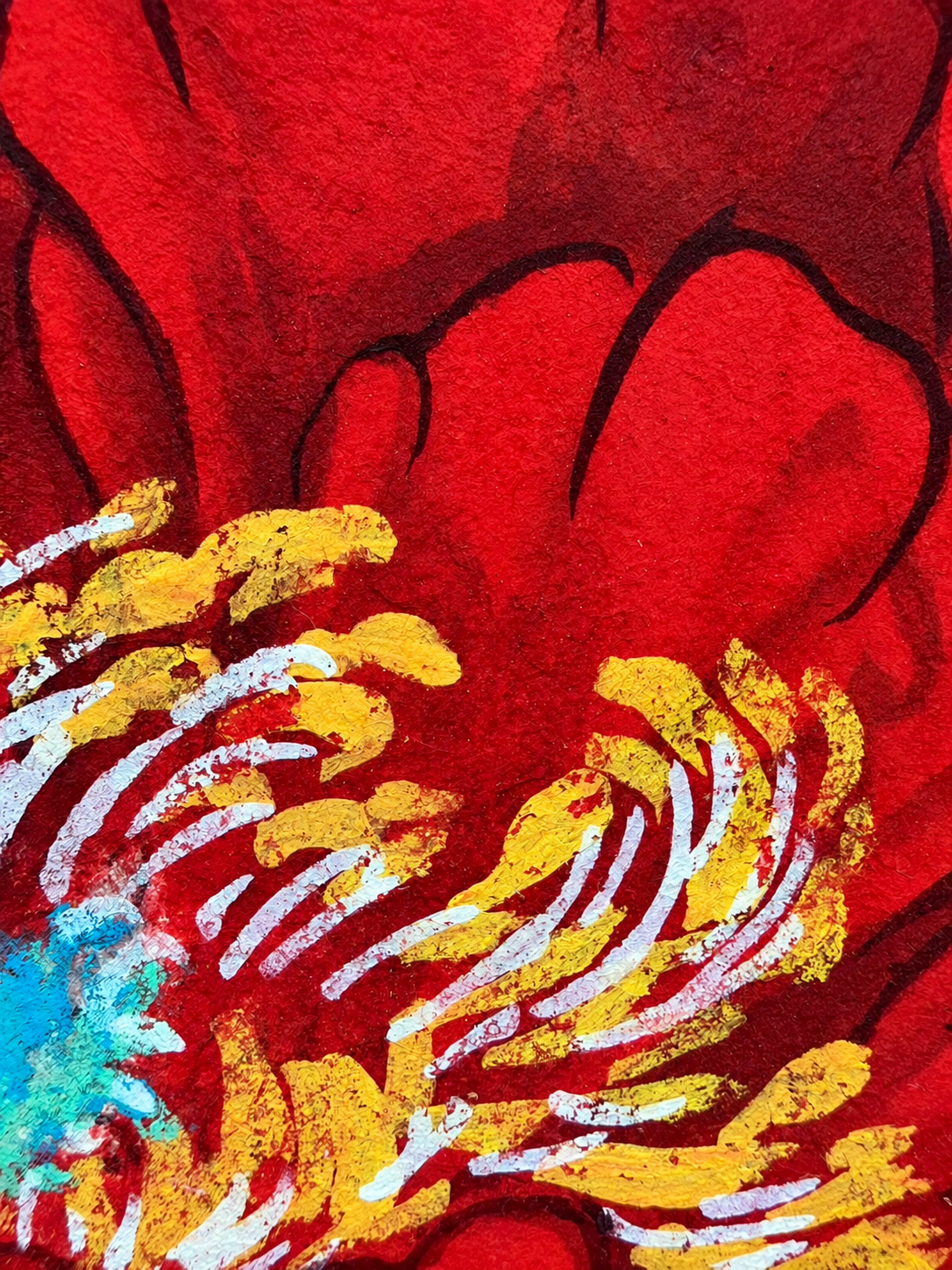 Prosperity & Good Fortune | Chinese Original Painting | Magic Bear Art
