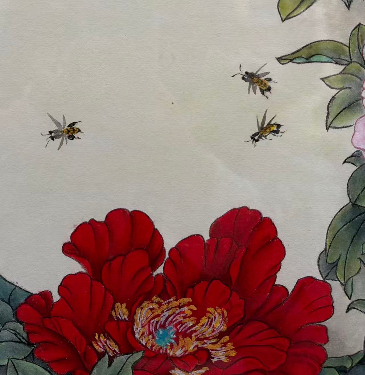 Prosperity & Good Fortune | Chinese Original Painting | Magic Bear Art