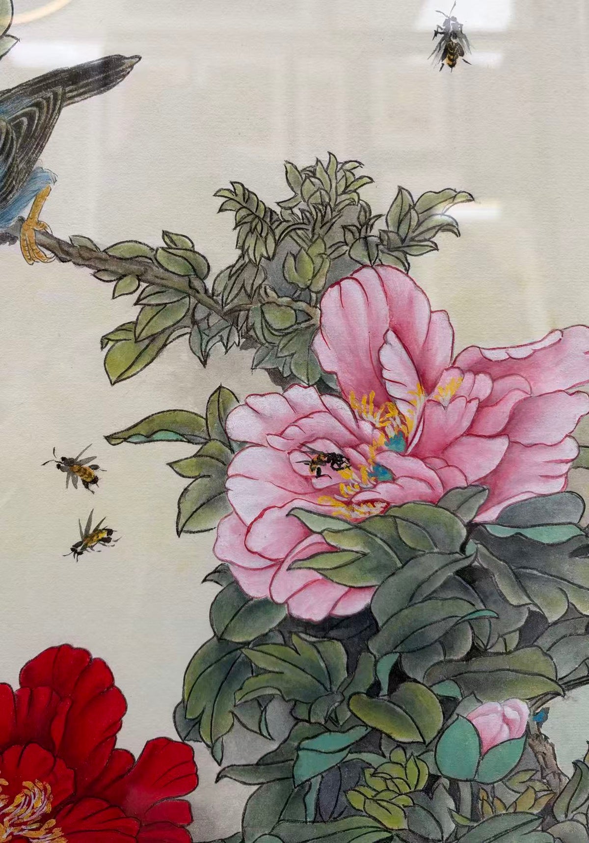 Prosperity & Good Fortune | Chinese Original Painting | Magic Bear Art