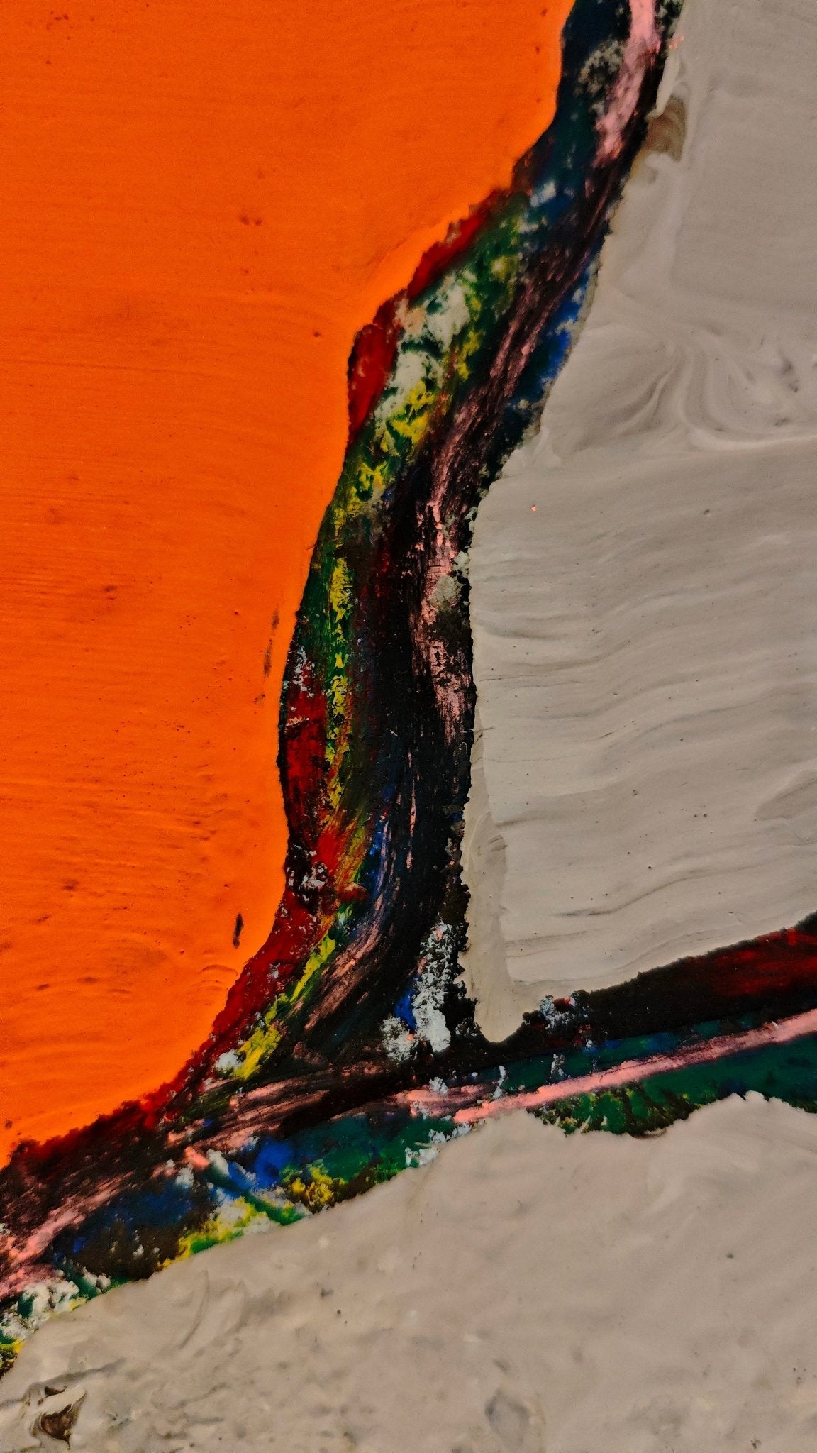 Roman Fantasy | Mixed Media, 26.8''× 26.8'' | Original Painting by Chinese Artist | Magic Bear Art