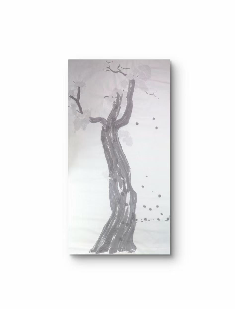 Rooted Resilience | Chinese Original Painting | Magic Bear Art