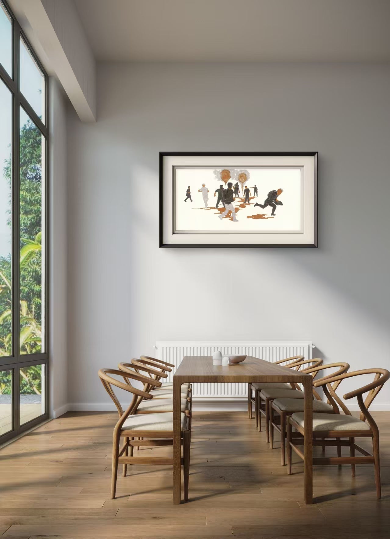Shout Series 2 - Ink Painting - 54.3'' × 26.8'' | Chinese Original Painting | Magic Bear Art