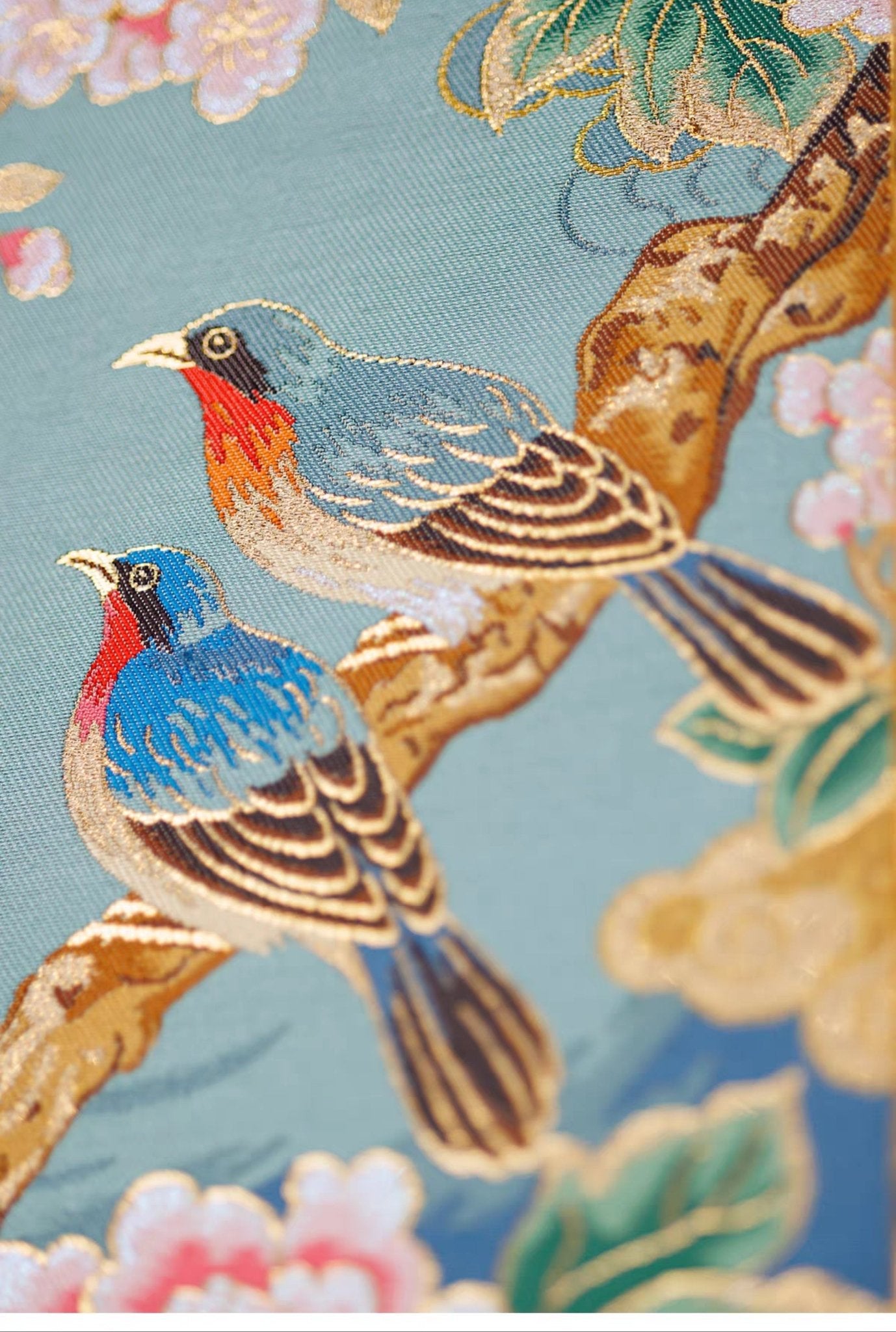 Spring Garden Reunion | Chinese Original Painting | Magic Bear Art