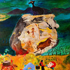 Sun Wukong in Contemporary Times - 19.7'' × 23.6'' | ZHANGYONGJIU | Magicbear-Art