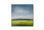 The Gaze Upon Tibet Series ，27.6" × 27.6" | Original Painting by Chinese Artist | Magic Bear Art