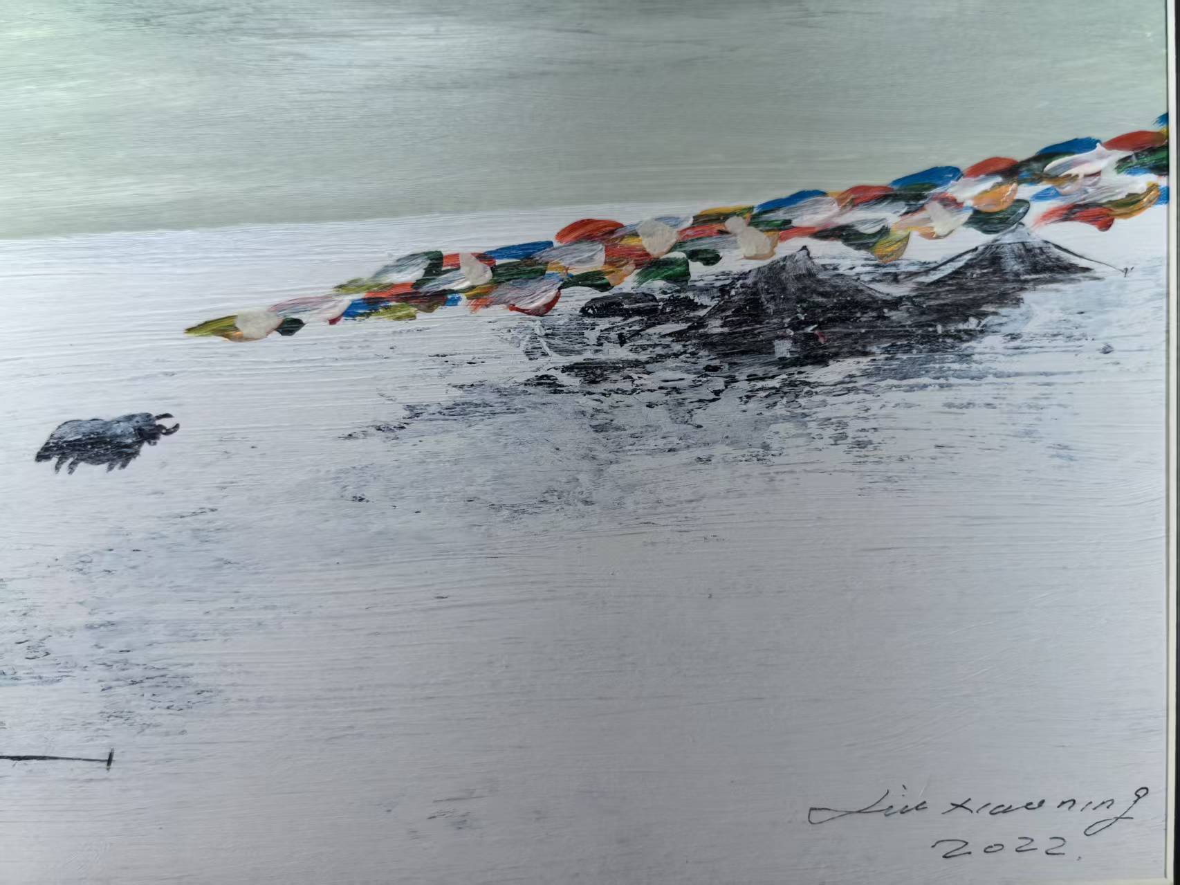 The Home Within Reach — 20.5''×14.6 ''Small Format Oil | Original Painting by Chinese Artist | Magic Bear Art