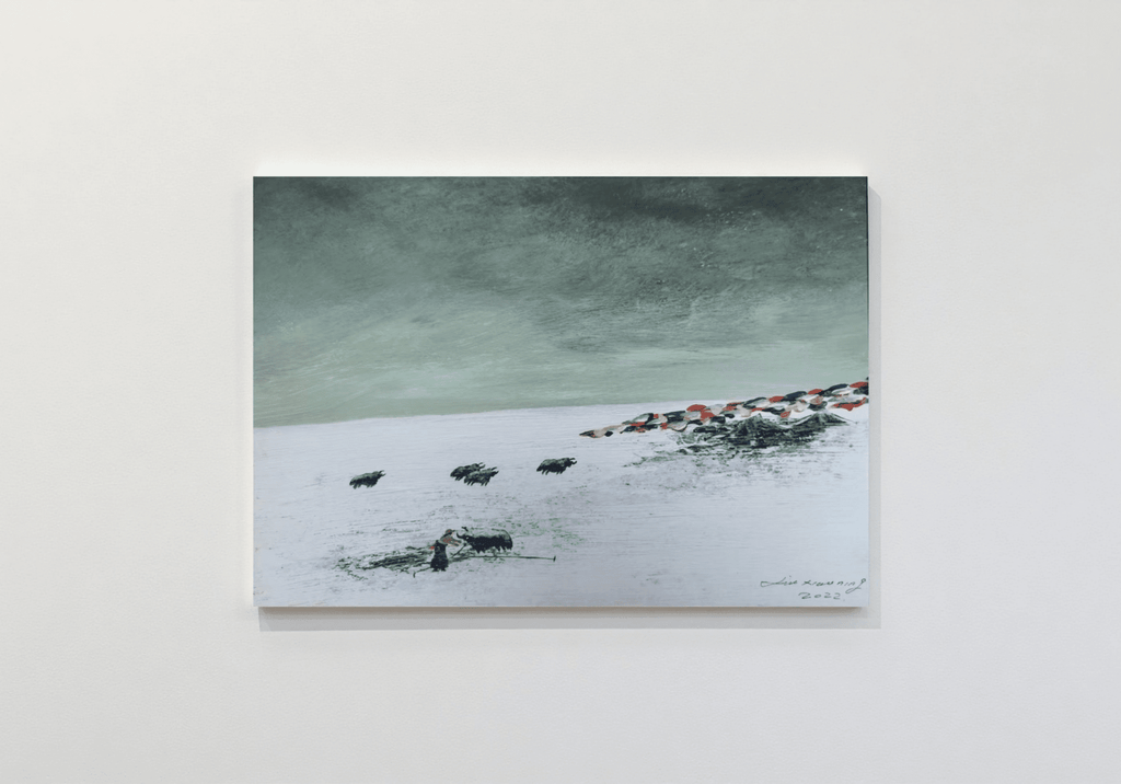 The Home Within Reach — 20.5''×14.6 ''Small Format Oil | Original Painting by Chinese Artist | Magic Bear Art