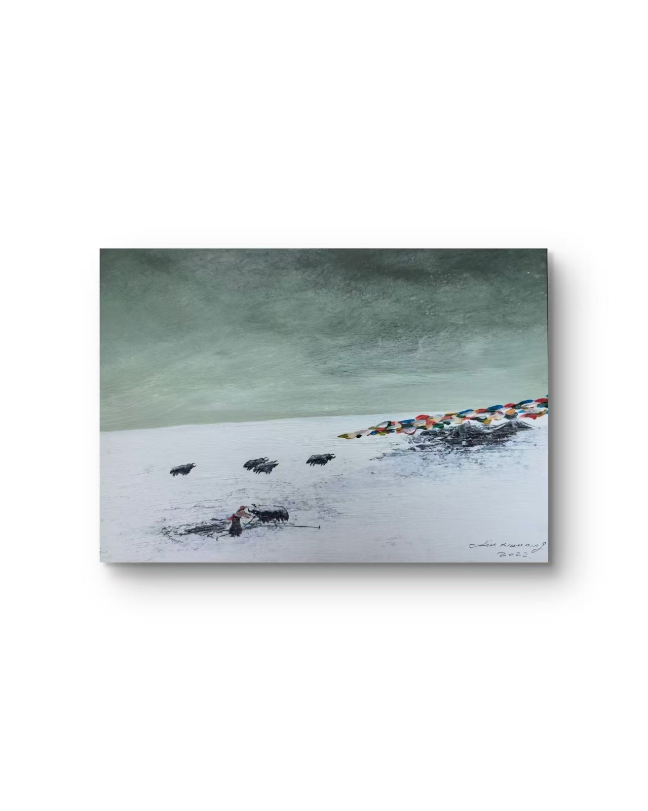 The Home Within Reach | Chinese Original Painting | Magic Bear Art