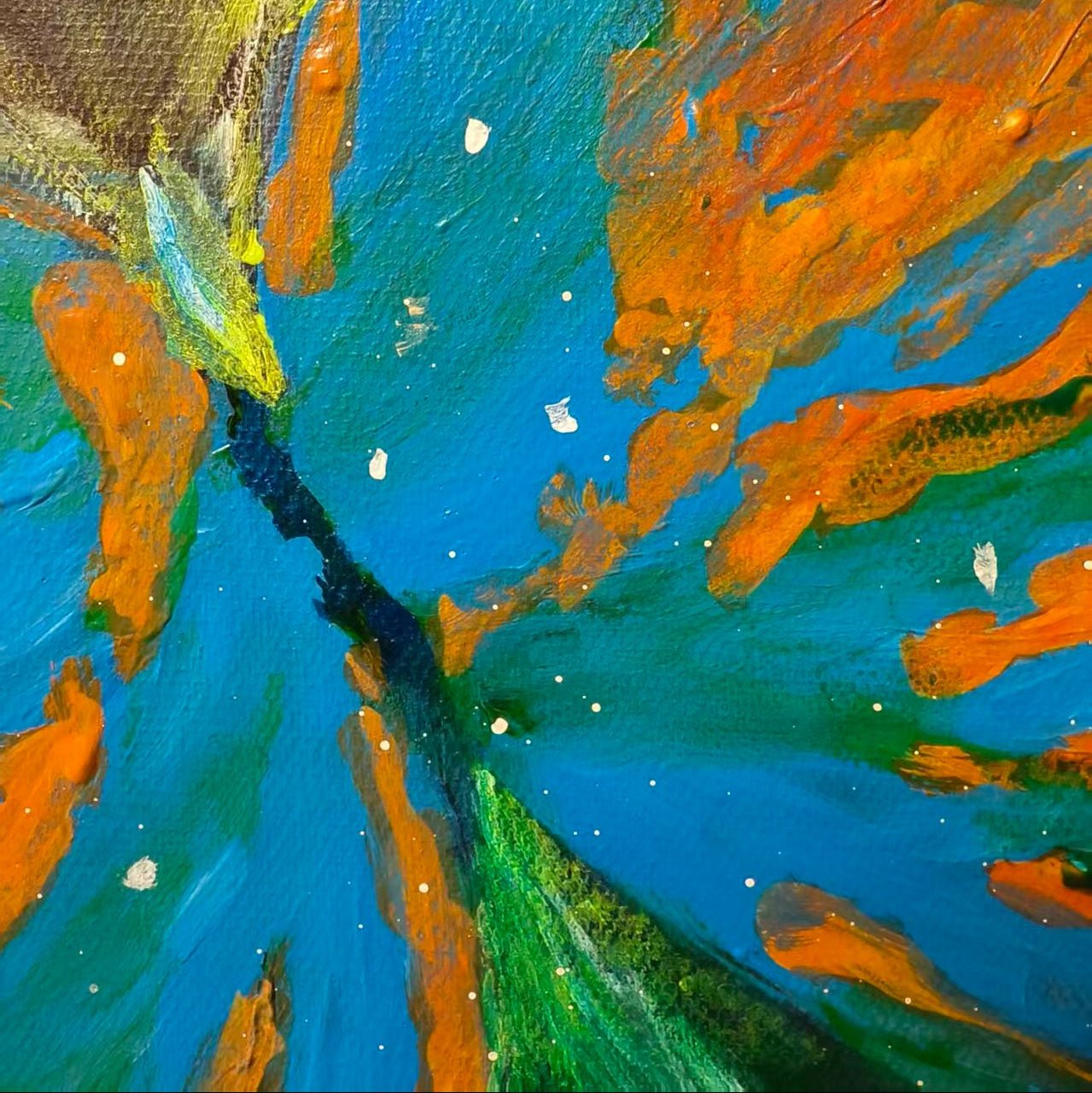 The Nebula of Imagination Series — Horsehead Nebula，19.7'' × 23.6'' | Original Painting by Chinese Artist | Magic Bear Art