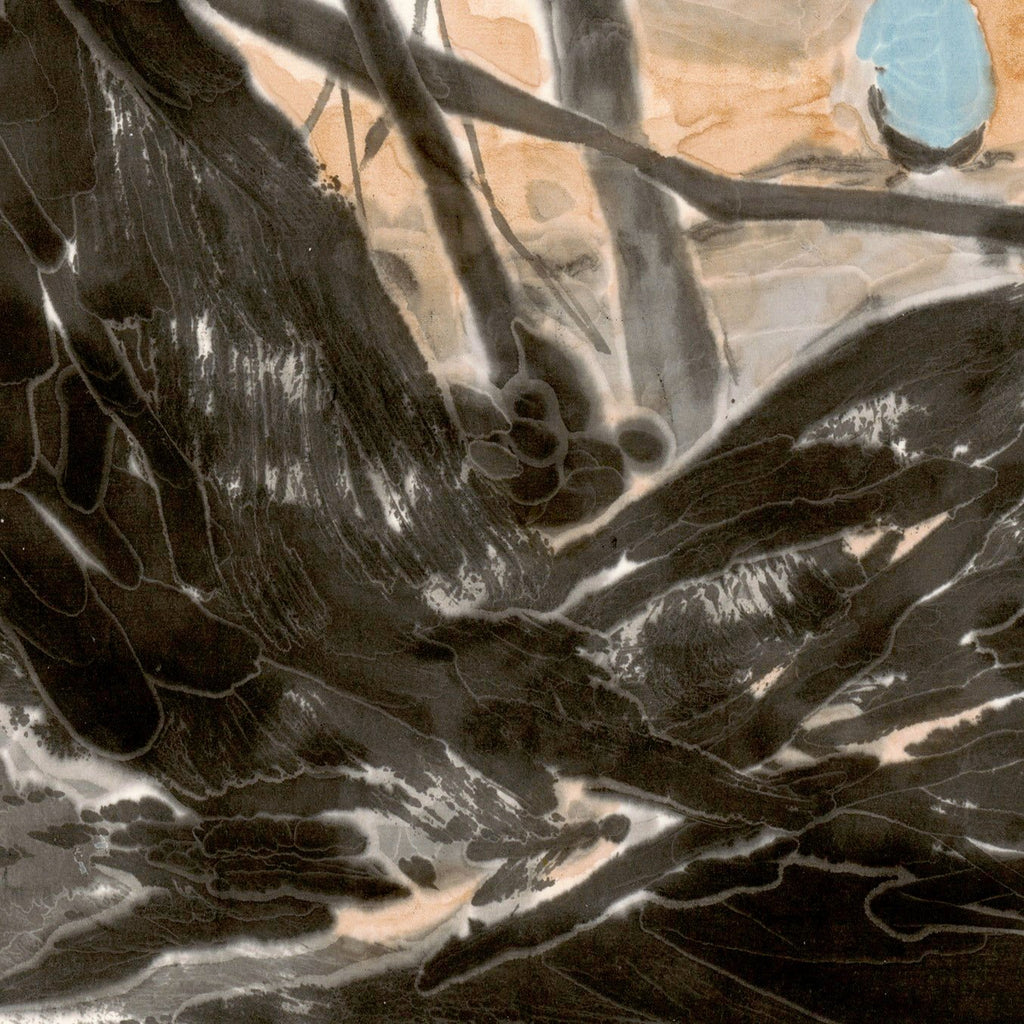 The Stream - 26.8''× 26.8'' | Original Painting by Chinese Artist | Magic Bear Art