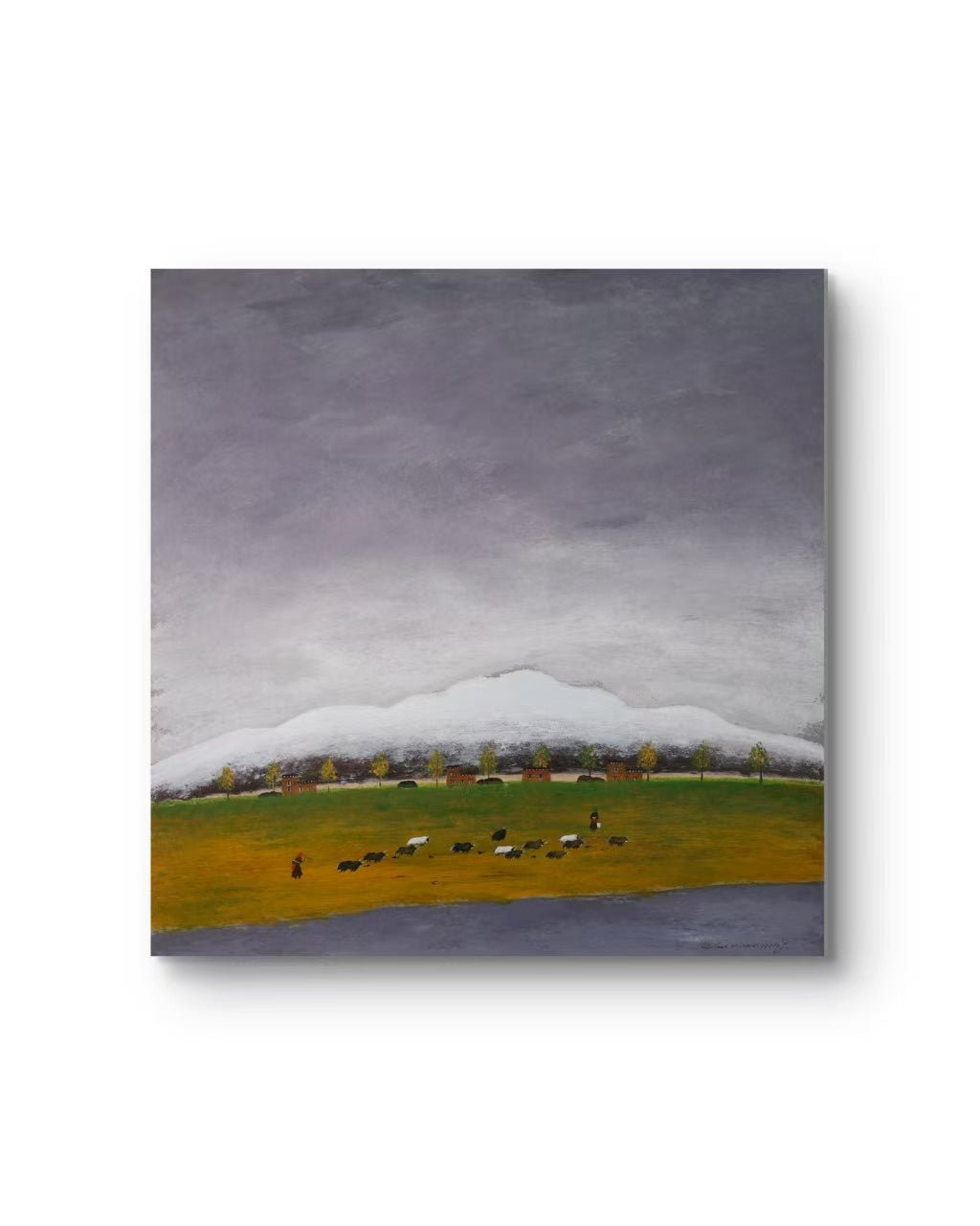 Under Quiet Skies | Chinese Original Painting | Magic Bear Art