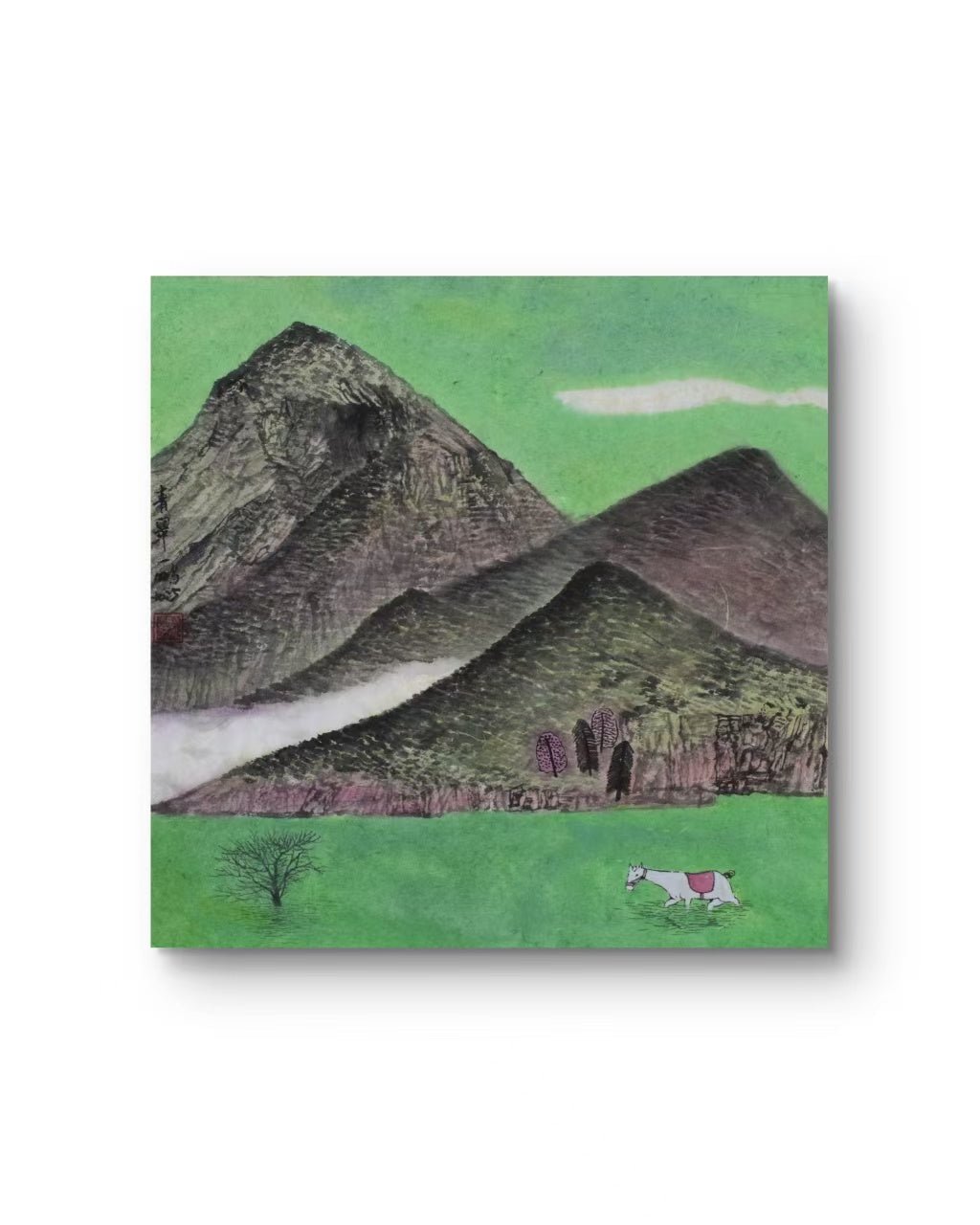 Verdant | Chinese Original Painting | Magic Bear Art