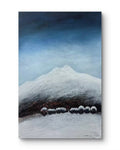 Yak Herders | Chinese Original Painting | Magic Bear Art